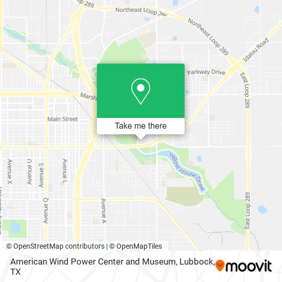 American Wind Power Center and Museum map