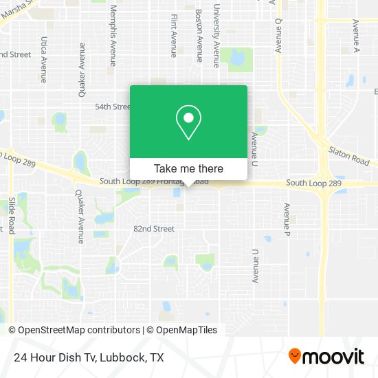 24 Hour Dish Tv map