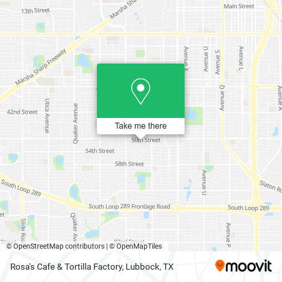 Mapa de Rosa's Cafe & Tortilla Factory