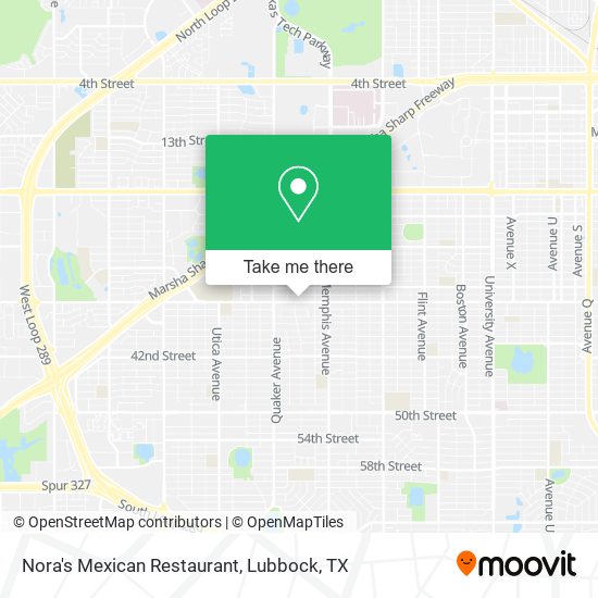 Mapa de Nora's Mexican Restaurant