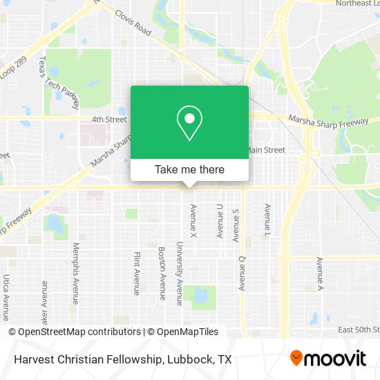 Harvest Christian Fellowship map