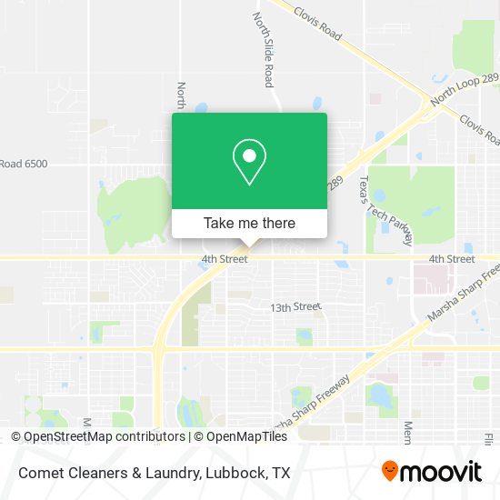 Comet Cleaners & Laundry map