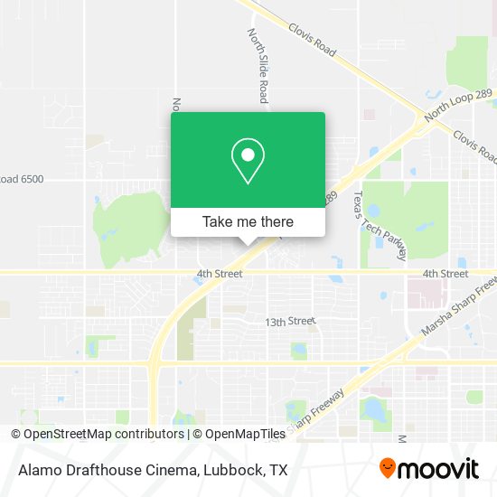 Alamo Drafthouse Cinema map