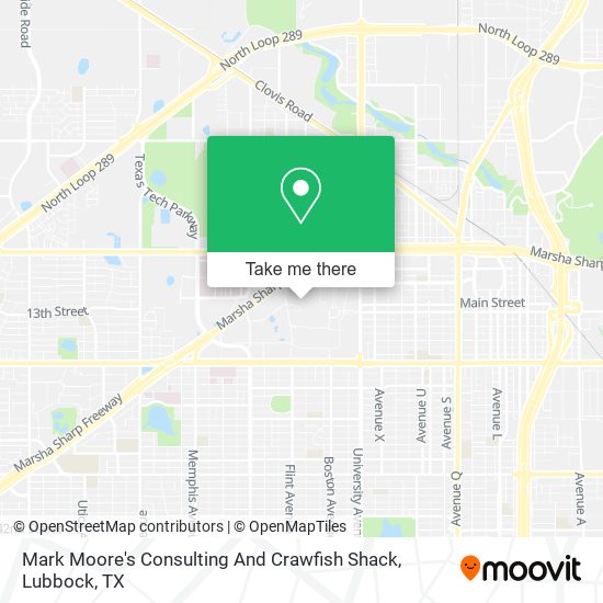 Mark Moore's Consulting And Crawfish Shack map