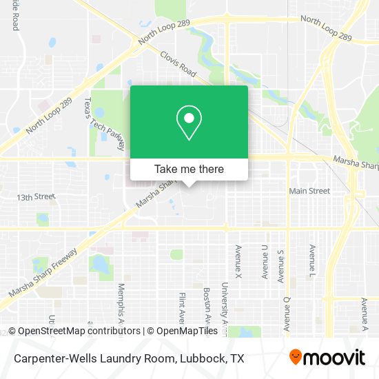 Carpenter-Wells Laundry Room map
