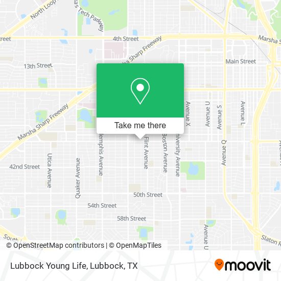 Lubbock Young Life map