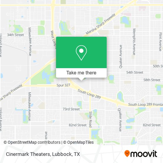 Cinermark Theaters map