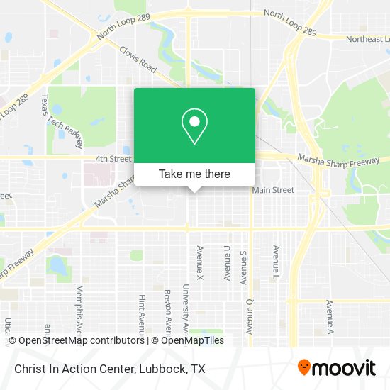 Christ In Action Center map