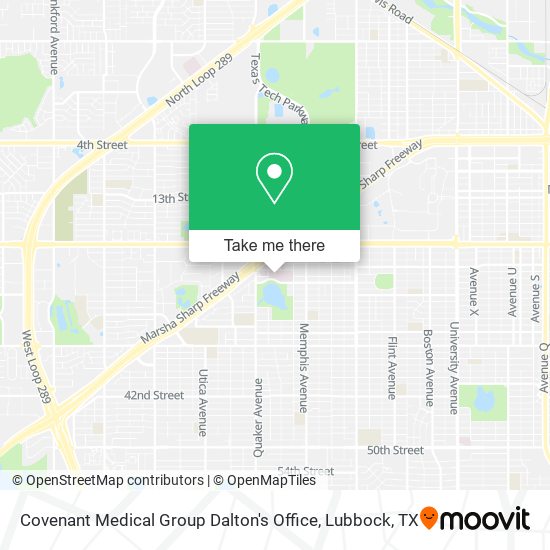 Covenant Medical Group Dalton's Office map