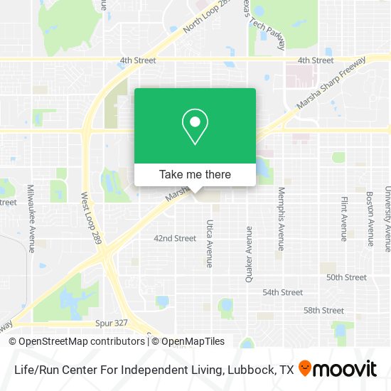 Life / Run Center For Independent Living map