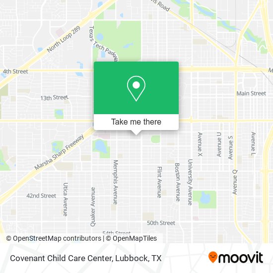 Covenant Child Care Center map