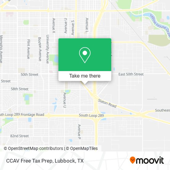 Mapa de CCAV Free Tax Prep