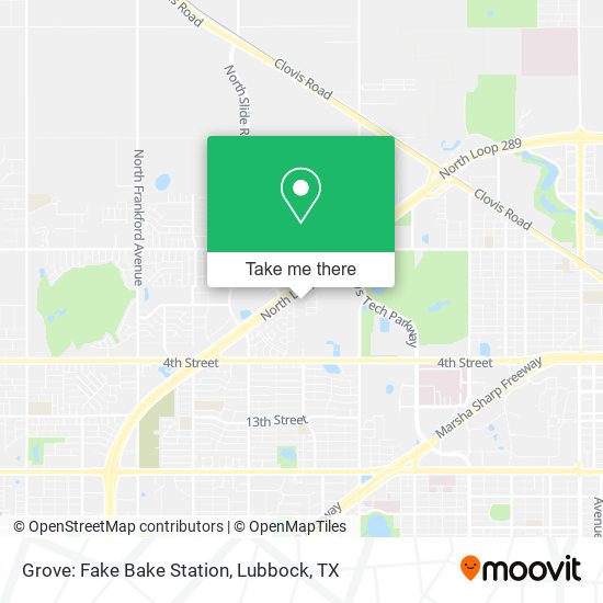 Grove: Fake Bake Station map