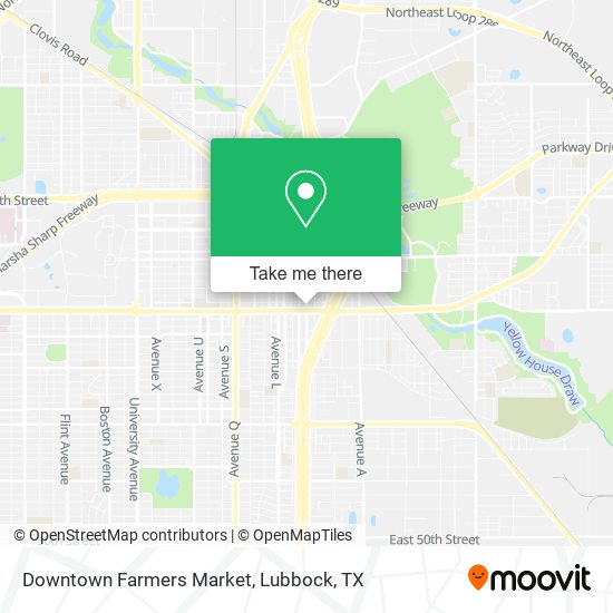 Downtown Farmers Market map