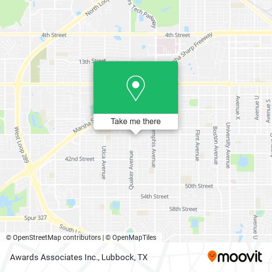 Awards Associates Inc. map