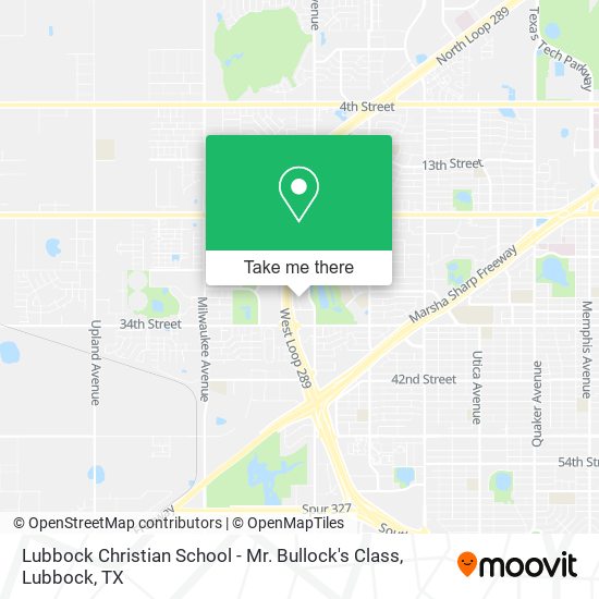 Lubbock Christian School - Mr. Bullock's Class map
