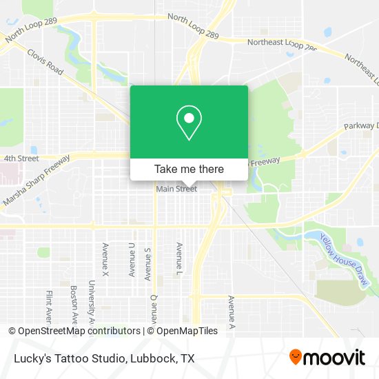 Lucky's Tattoo Studio map