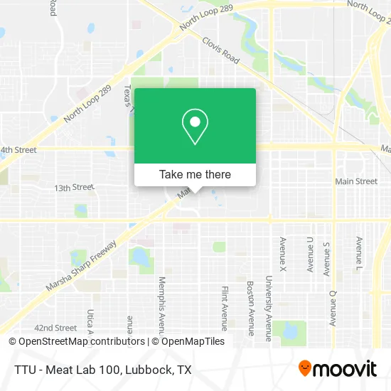 Mapa de TTU - Meat Lab 100