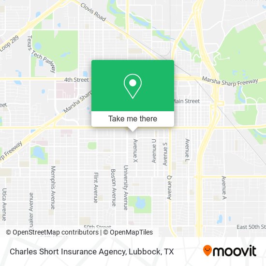 Charles Short Insurance Agency map