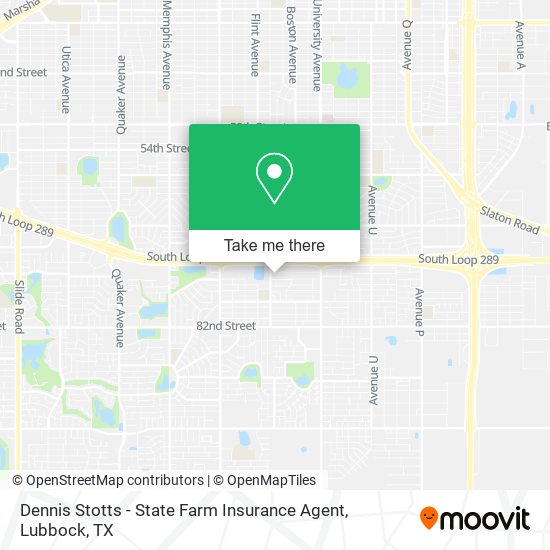 Dennis Stotts - State Farm Insurance Agent map