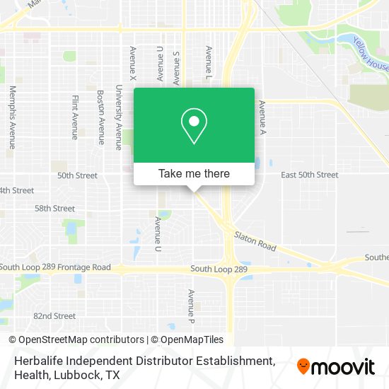 Herbalife Independent Distributor Establishment, Health map