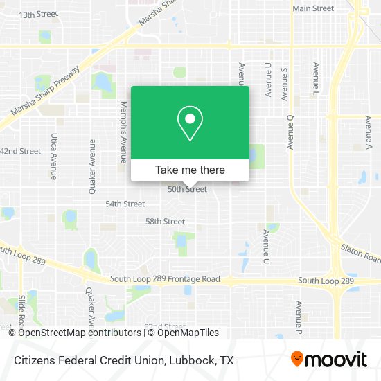 Citizens Federal Credit Union map