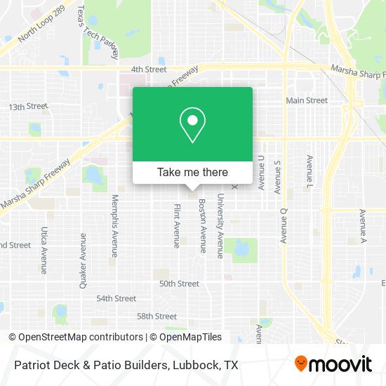 Mapa de Patriot Deck & Patio Builders