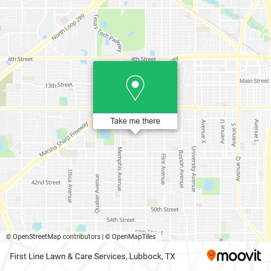 First Line Lawn & Care Services map