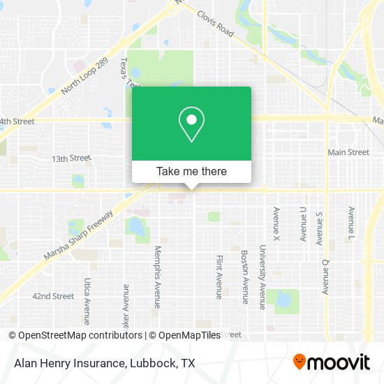 Alan Henry Insurance map