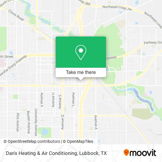 Dan's Heating & Air Conditioning map