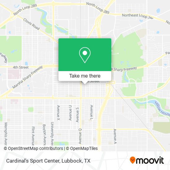 Cardinal's Sport Center map