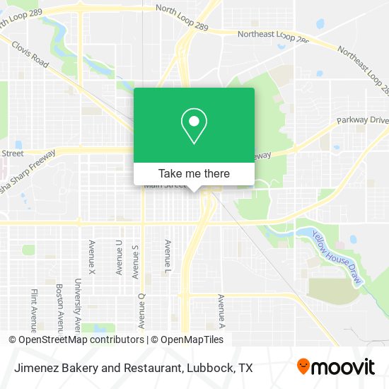Jimenez Bakery and Restaurant map