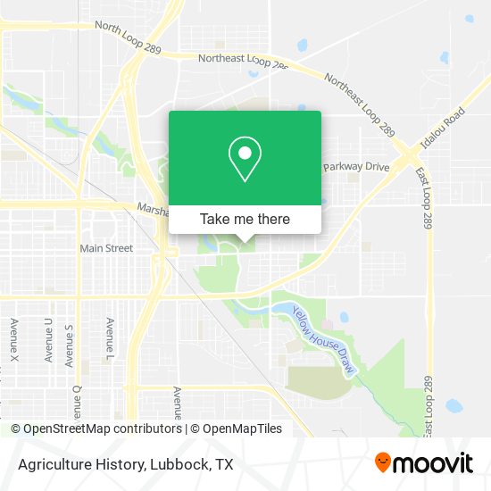 Agriculture History map