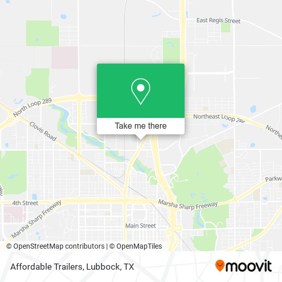 Affordable Trailers map
