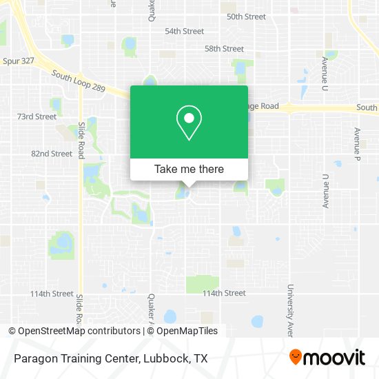 Paragon Training Center map