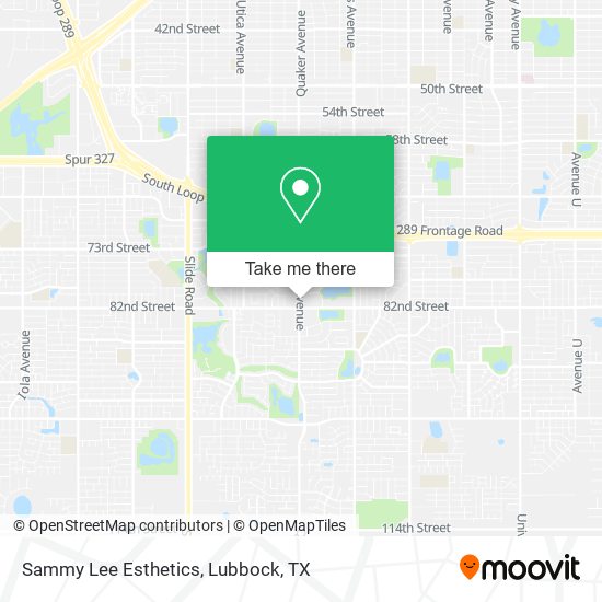 Sammy Lee Esthetics map