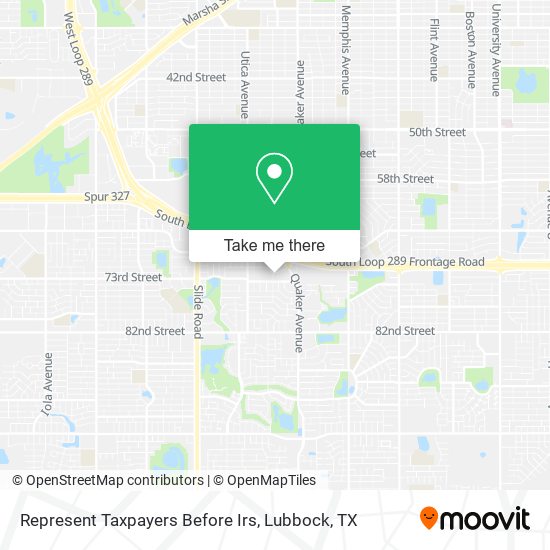 Represent Taxpayers Before Irs map