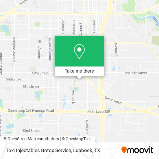 Mapa de Toxi Injectables Botox Service
