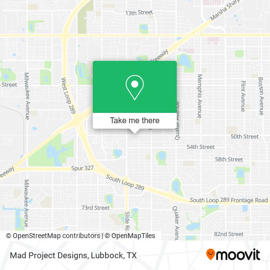 Mad Project Designs map