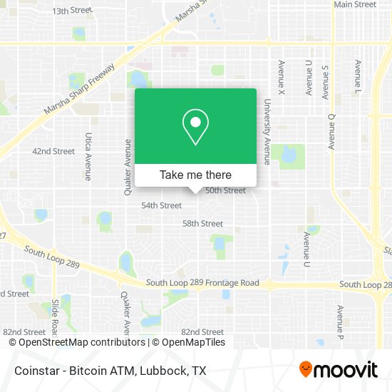 Coinstar - Bitcoin ATM map