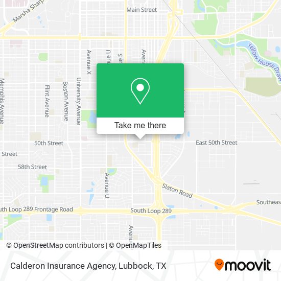 Calderon Insurance Agency map