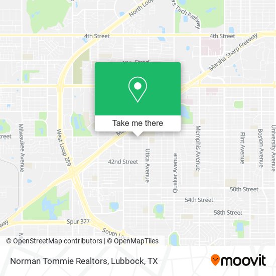 Norman Tommie Realtors map