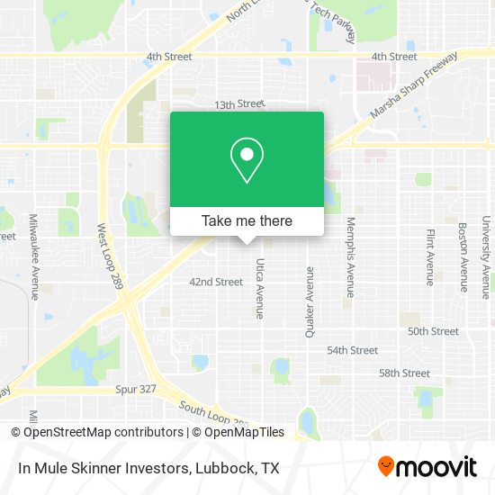 In Mule Skinner Investors map