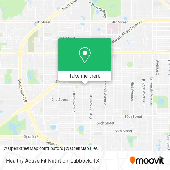 Healthy Active Fit Nutrition map