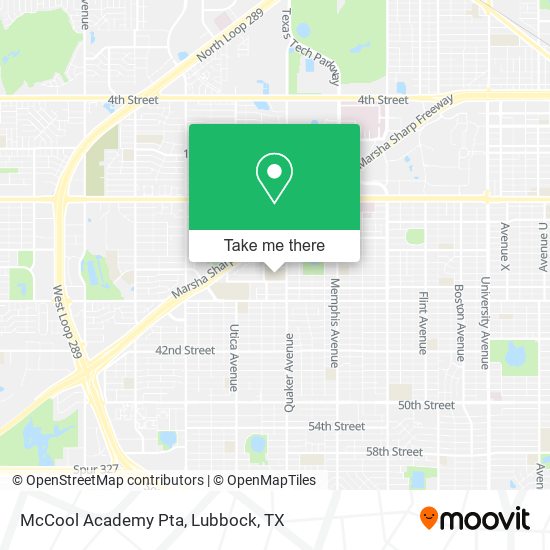 McCool Academy Pta map