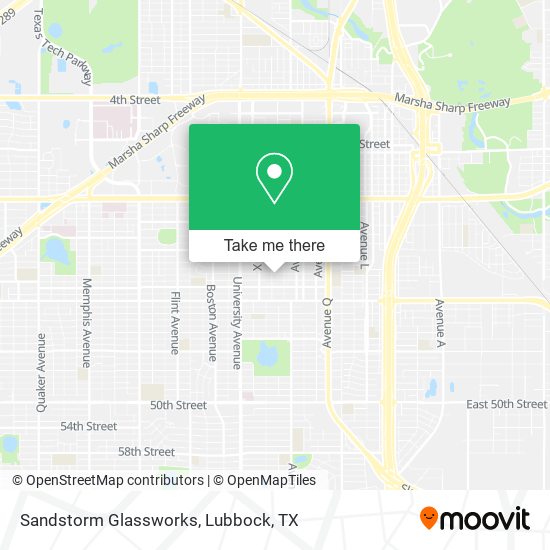 Sandstorm Glassworks map