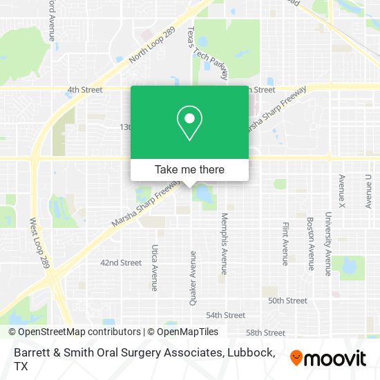Barrett & Smith Oral Surgery Associates map