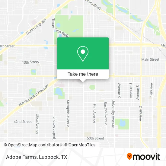 Adobe Farms map