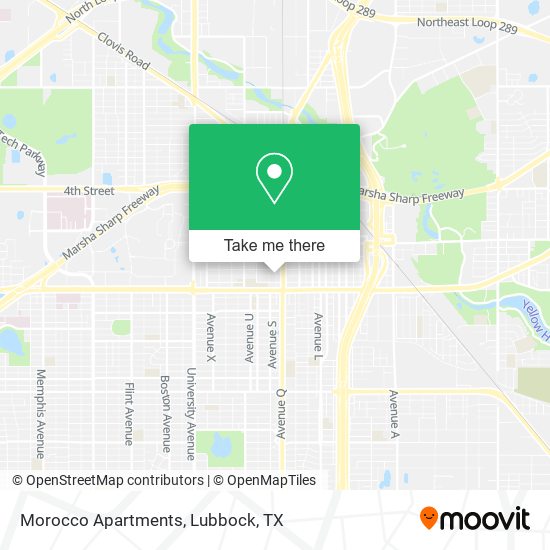 Morocco Apartments map