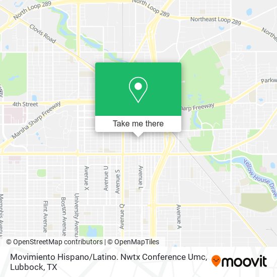 Movimiento Hispano / Latino. Nwtx Conference Umc map